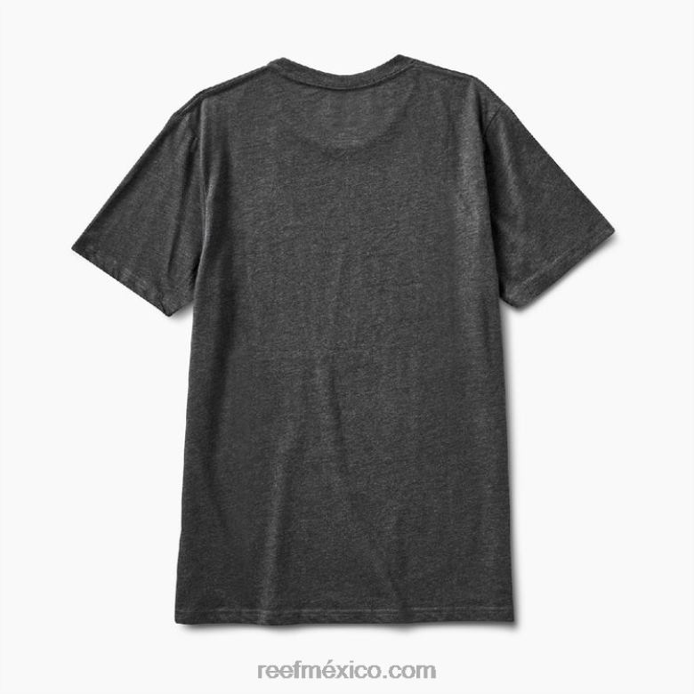 camiseta de manga corta wilson Reef hombres brezo de carbón B4FFZ633