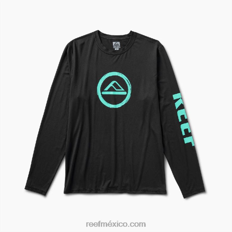 camiseta de protección contra erupciones de manga larga yuna Reef hombres caviar B4FFZ615
