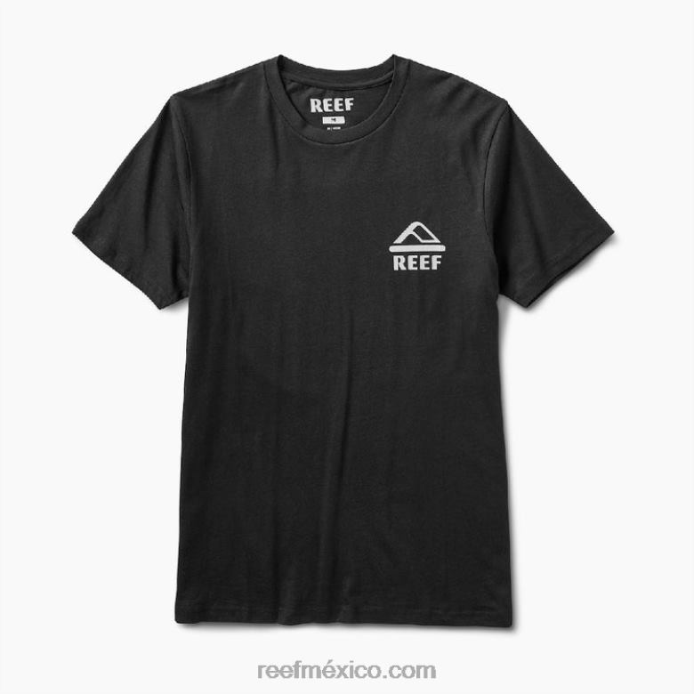 camiseta jamison manga corta Reef hombres caviar B4FFZ572