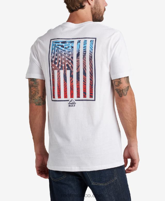 camiseta jamison manga corta Reef hombres malvavisco B4FFZ553