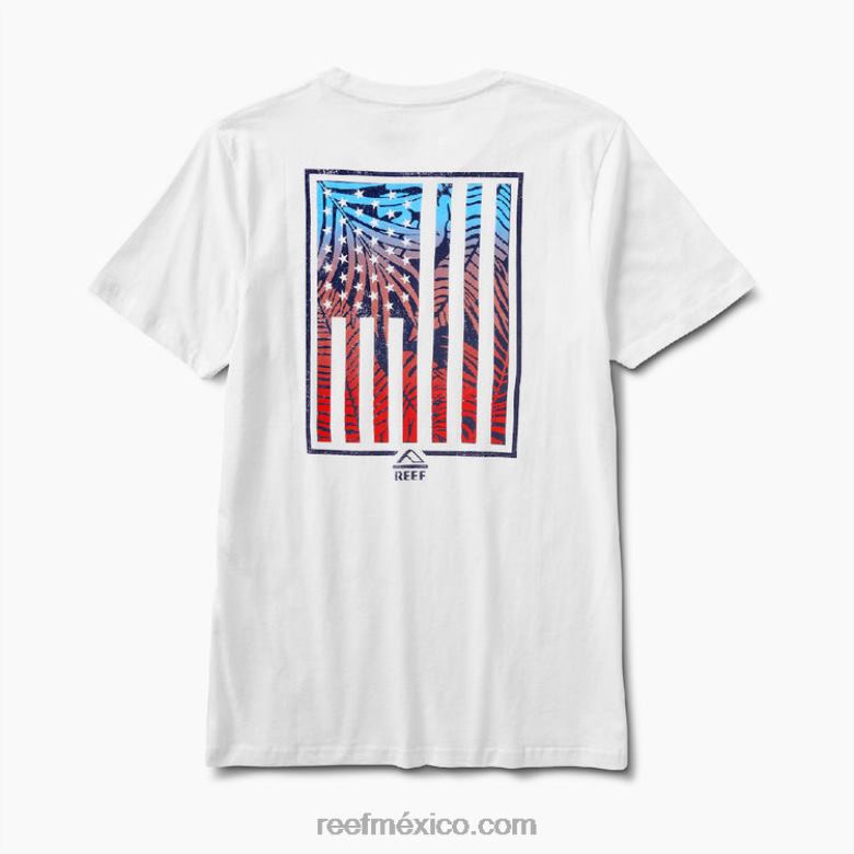 camiseta jamison manga corta Reef hombres malvavisco B4FFZ553