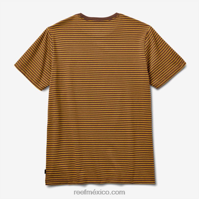 camiseta rumson de manga corta a rayas Reef hombres tambor de lluvia B4FFZ600