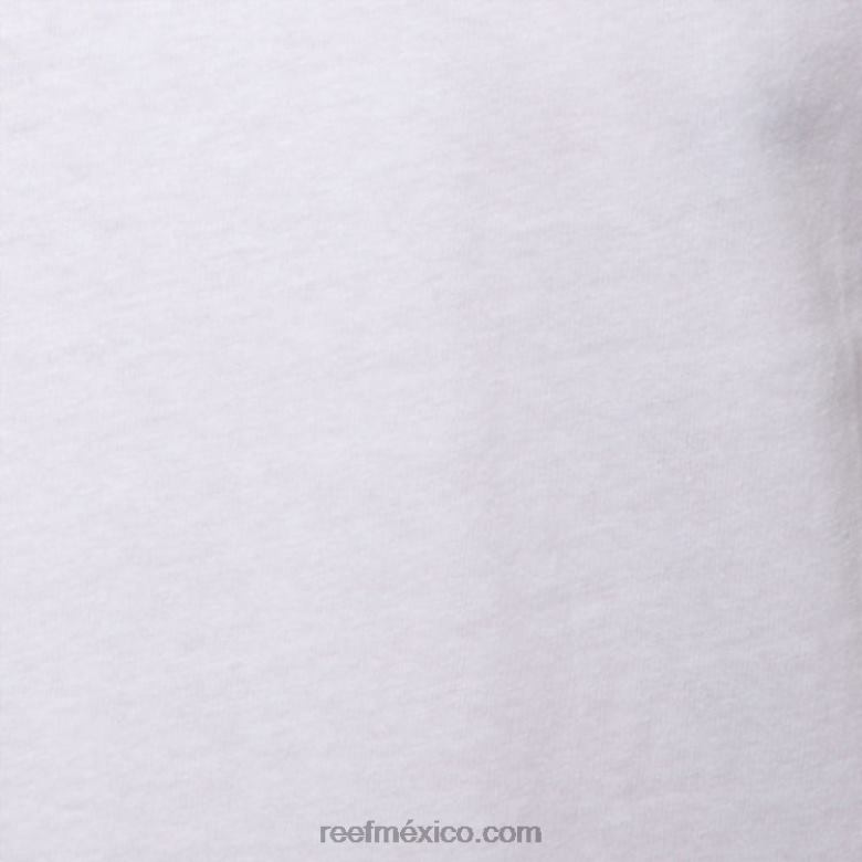 playera de manga corta cardwick Reef hombres blanco brillante B4FFZ570