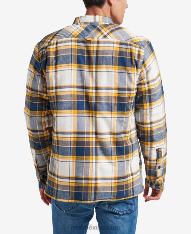 chamarra de manga larga hickman Reef hombres azul índigo B4FFZ730