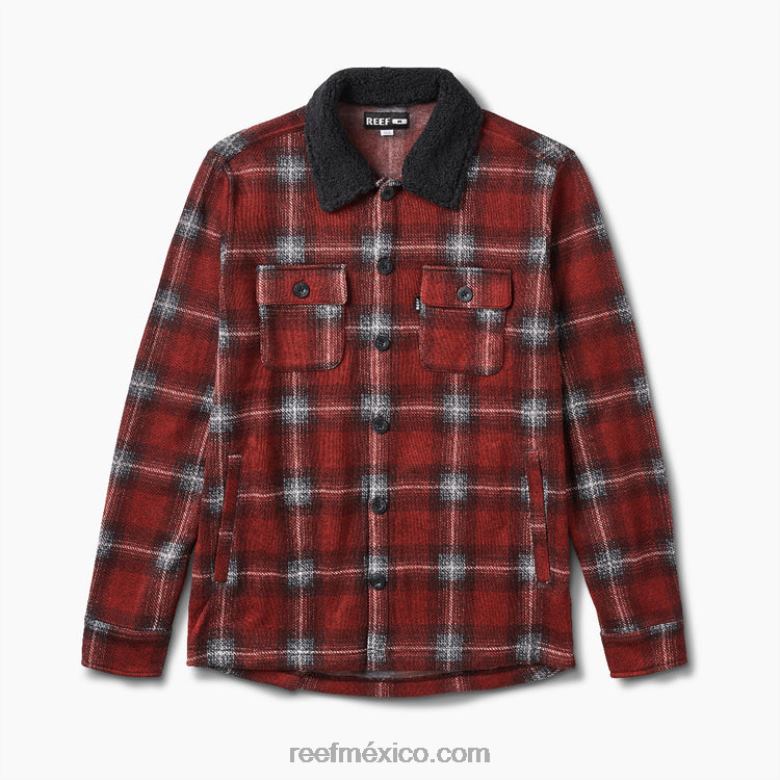 chaqueta kerney Reef hombres marrón más loco B4FFZ733