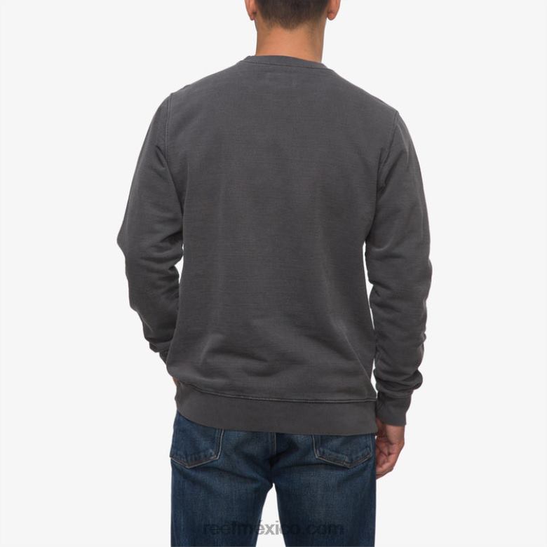 jersey de cuello redondo vivas Reef hombres negro pirata B4FFZ724