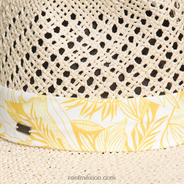 sombrero de paja de hiedra Reef mujer paja B4FFZ299