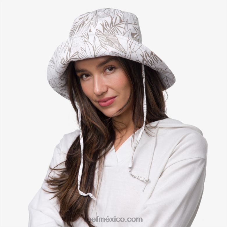 sombrero de pescador con estampado rudy Reef mujer champiñón B4FFZ297