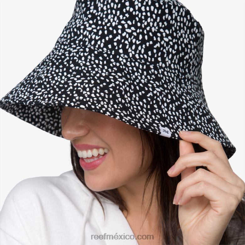 sombrero de pescador con estampado rudy Reef mujer punto abstracto B4FFZ298