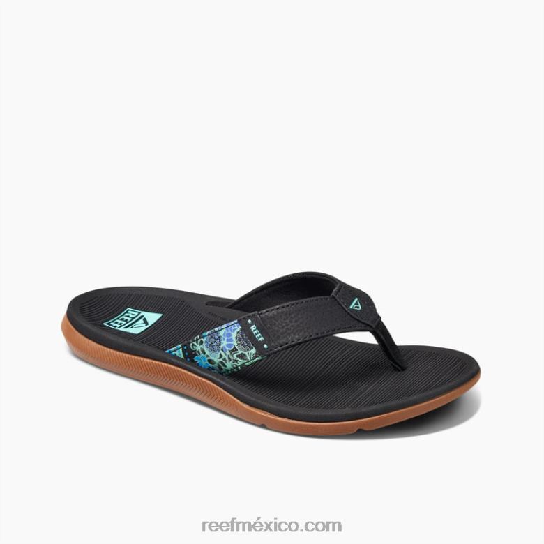 Santa Ana Reef mujer negro multi B4FFZ159