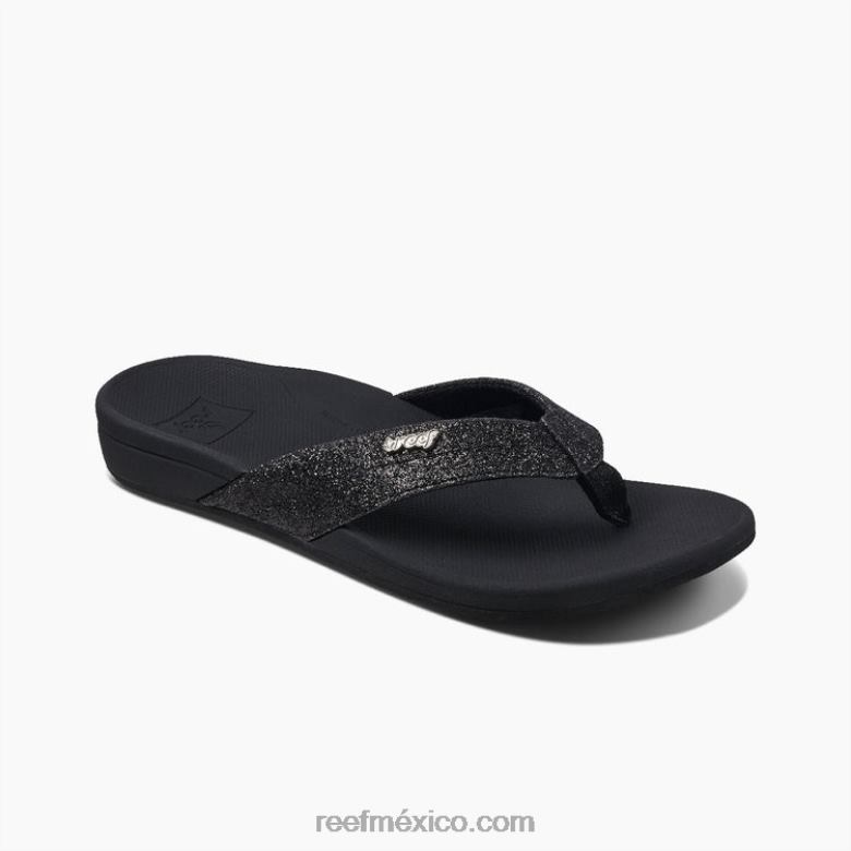 arrecife orto-resortemujer brillo negro/negro B4FFZ43