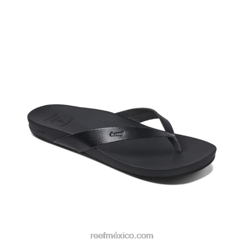 cancha de cojines Reef mujer negro B4FFZ17