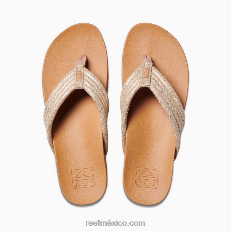 cojín karité hola Reef mujer bronceado/champán B4FFZ122