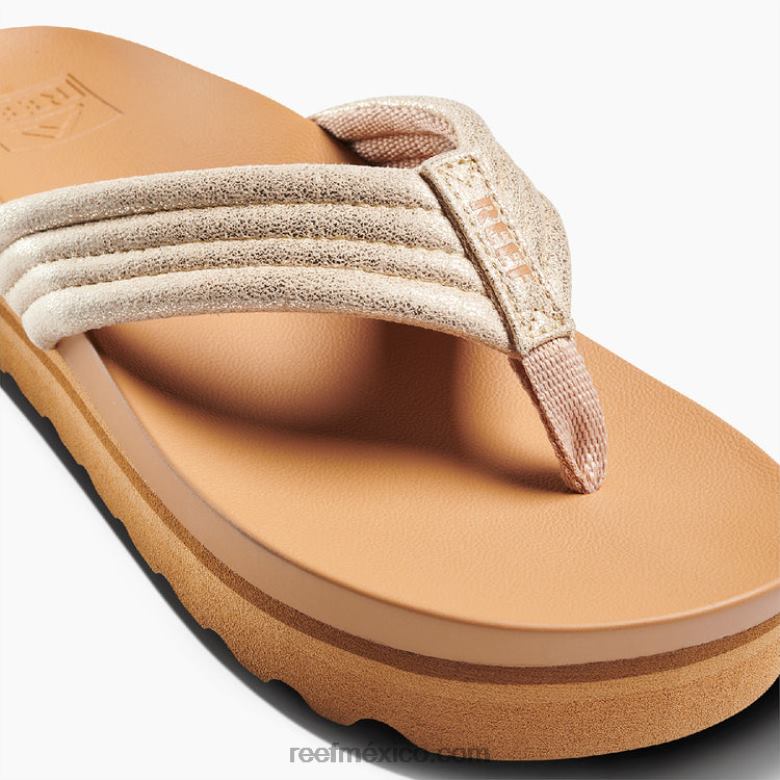 cojín karité hola Reef mujer bronceado/champán B4FFZ122