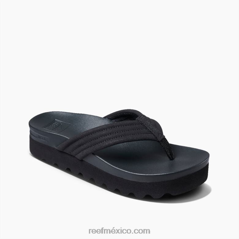 cojín karité hola Reef mujer negro B4FFZ138