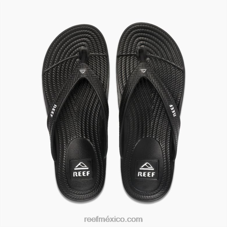 corte de agua Reef mujer negro B4FFZ50