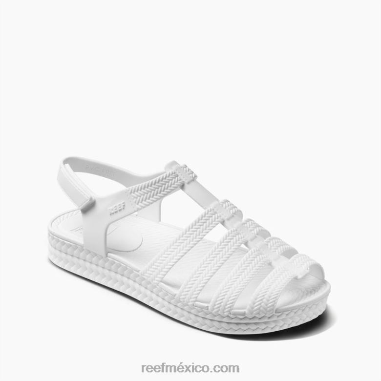 agua con playas Reef mujer blanco B4FFZ76