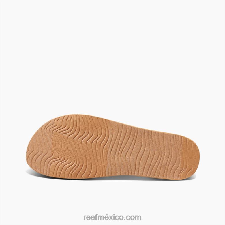 cojín tejido flor Reef mujer morena B4FFZ4