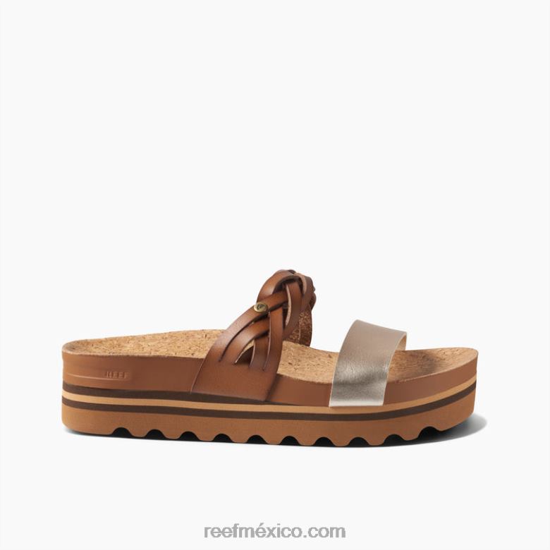 cojín vista hi twist Reef mujer bronceado/champán B4FFZ146