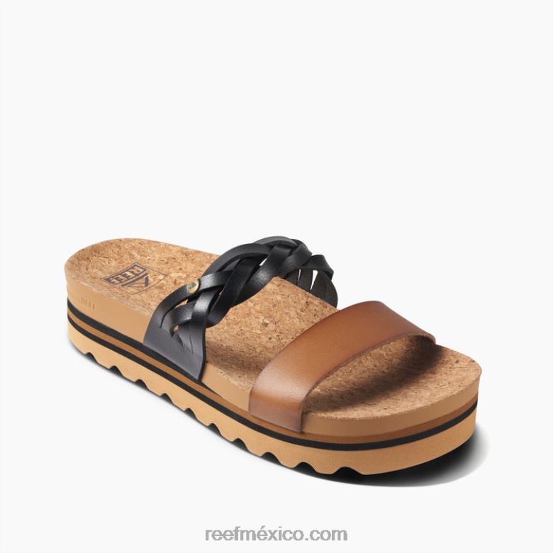 cojín vista hi twist Reef mujer negro/tostado B4FFZ114