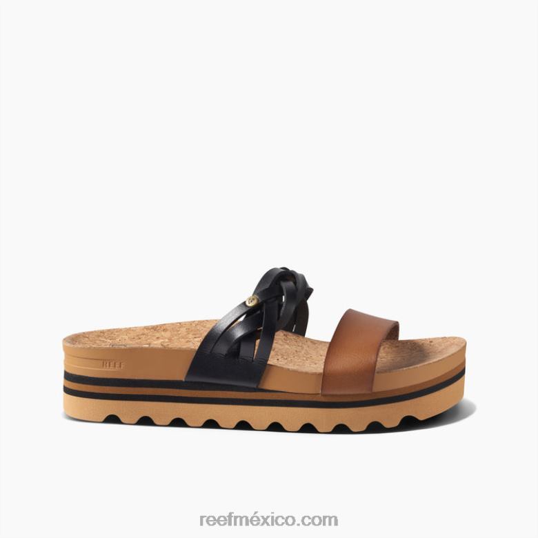 cojín vista hi twist Reef mujer negro/tostado B4FFZ114