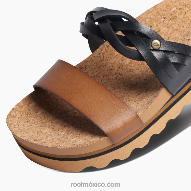 cojín vista hi twist Reef mujer negro/tostado B4FFZ114