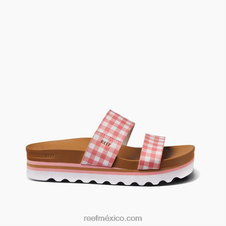 cojín vista hola Reef mujer guinga coral B4FFZ167