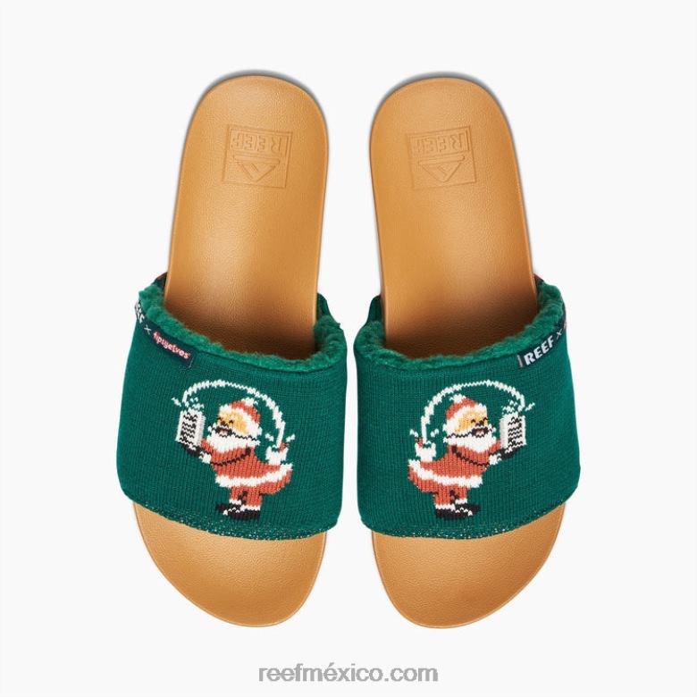 explorador x duendes borrachos Reef mujer Papá Noel rompió Internet B4FFZ181