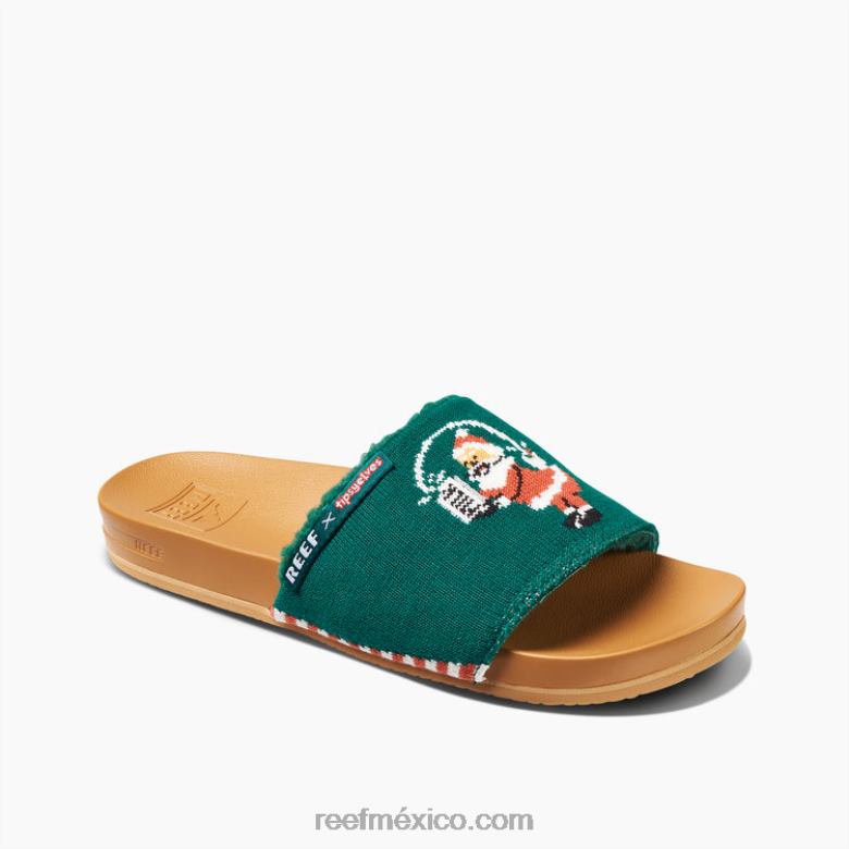 explorador x duendes borrachos Reef mujer Papá Noel rompió Internet B4FFZ181