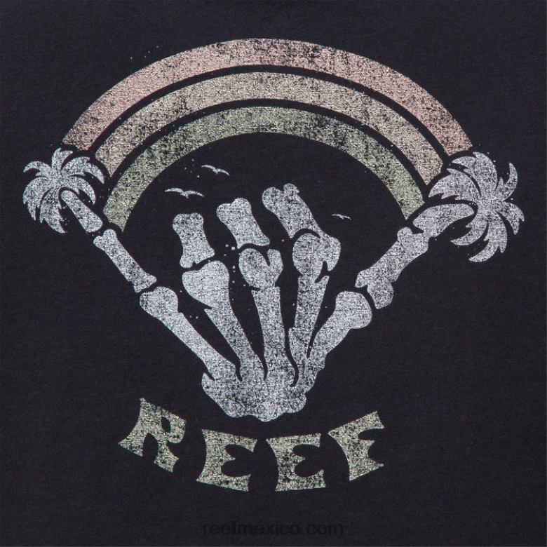 camiseta corta de manga corta en algún lugar Reef mujer caviar B4FFZ270