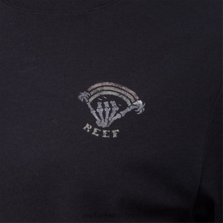 camiseta corta de manga corta en algún lugar Reef mujer caviar B4FFZ270