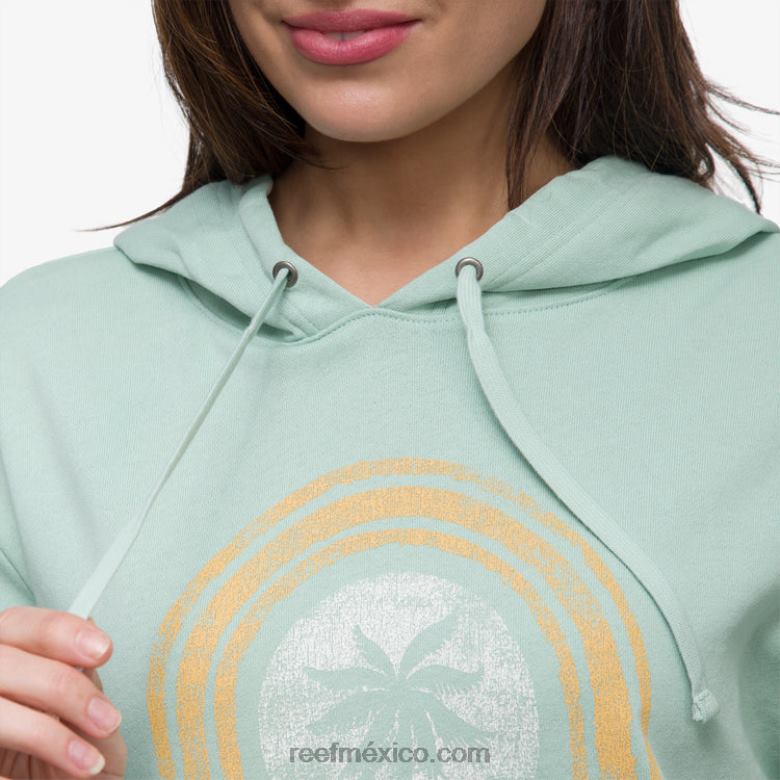fuentes sudadera con capucha Reef mujer todavía verde B4FFZ286