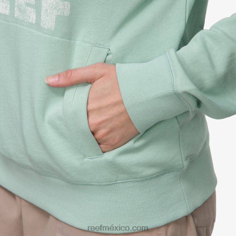 fuentes sudadera con capucha Reef mujer todavía verde B4FFZ286