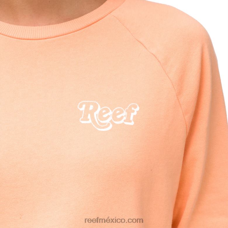 jersey florencia cuello redondo Reef mujer coral B4FFZ289