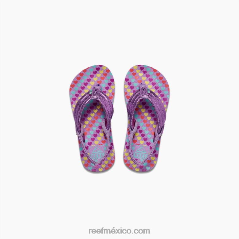 pequeño ahi Reef niños corazones de lavanda B4FFZ873