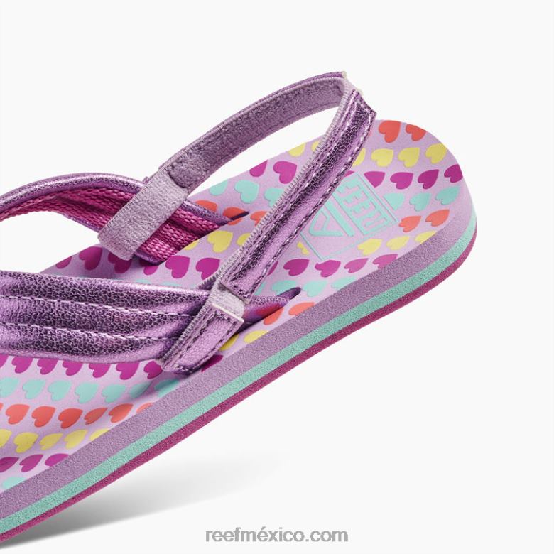 pequeño ahi Reef niños corazones de lavanda B4FFZ873