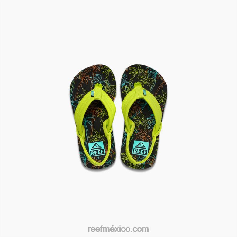 pequeño ahi Reef niños palma de neón B4FFZ835
