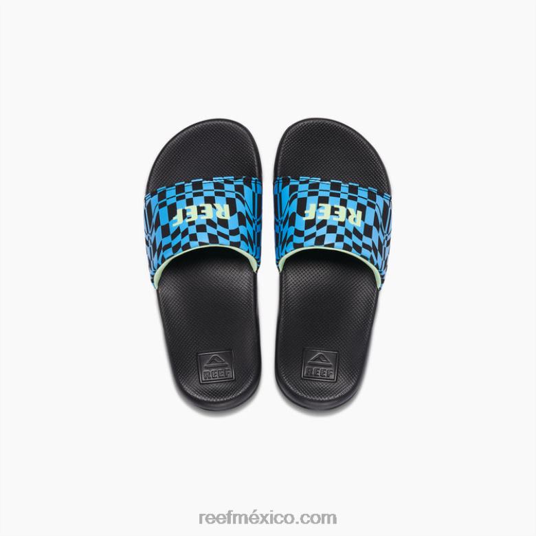 niños una diapositiva Reefdamas hinchadas B4FFZ856