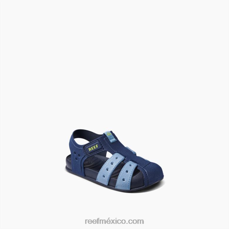 poca agua playera Reef niños gris/océano/lima B4FFZ821