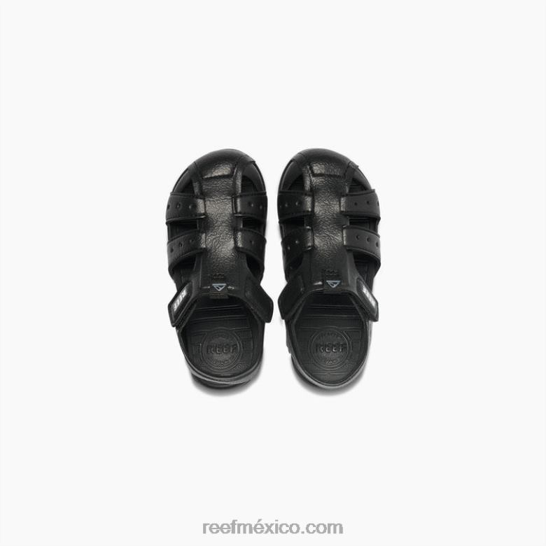 poca agua playera Reef niños negro B4FFZ828