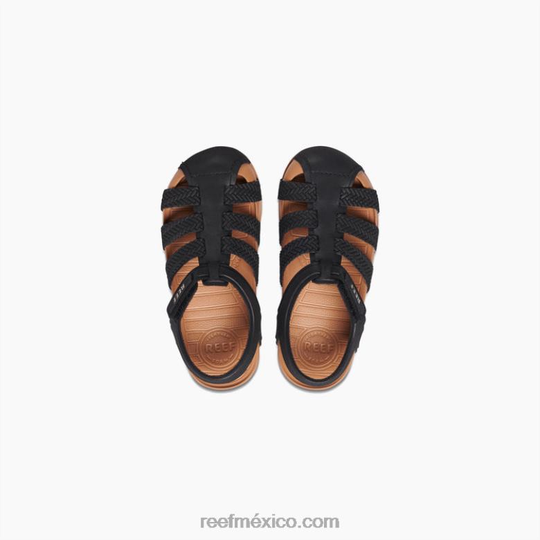 poca agua playera Reef niños negro/tostado B4FFZ872